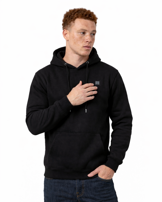 Thermal Black Hoodie