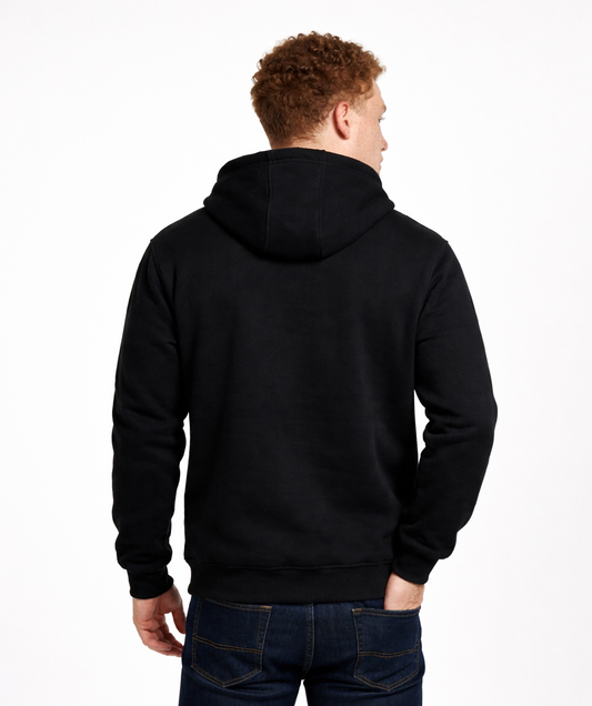 Thermal Black Hoodie